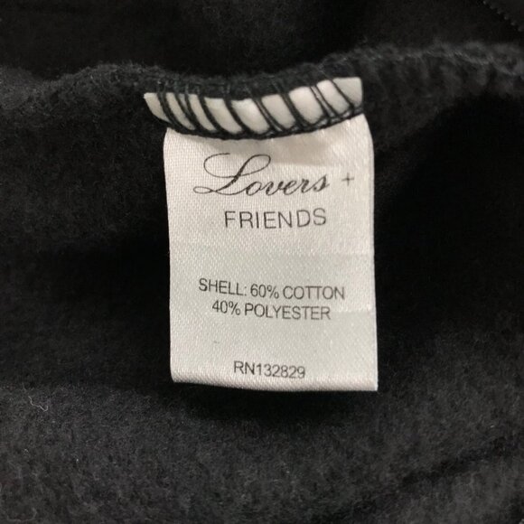 Lovers + Friends Black Kylie Paperbag Waist Joggers  X-Small - Picture 9 of 10